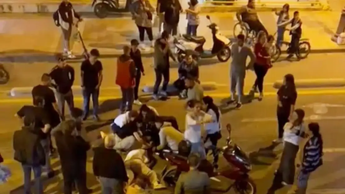 Menteşe'de motosikletler birbirine girdi! 3 yaralı