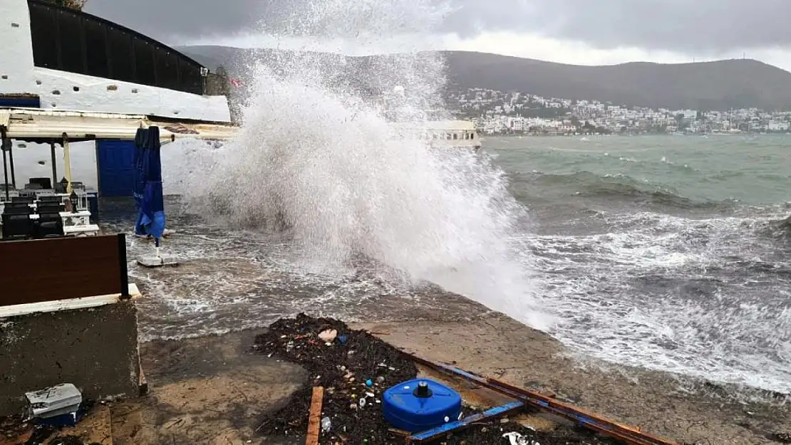 MGM açıkladı! Bodrum-Datça arasına fırtına geliyor