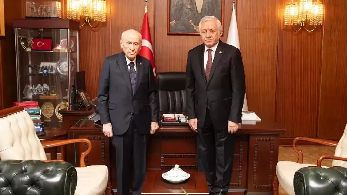 MHP Lideri Bahçeli'den, TBMM Başkanvekili Adan'a ziyaret