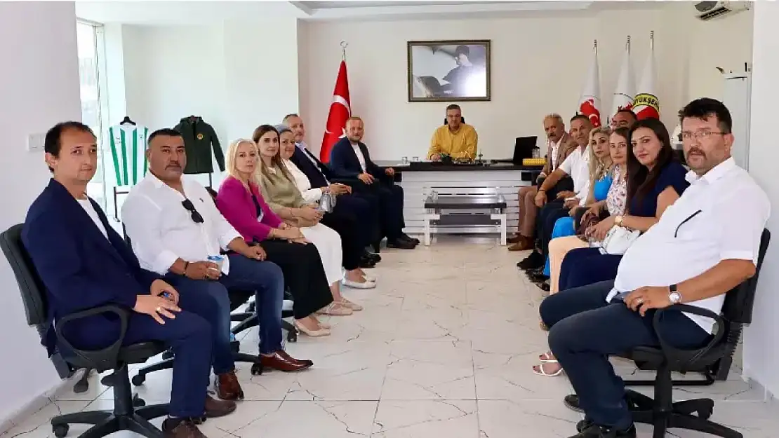 MHP Muğla İl Başkanı Burak Demirel'den Gazeteciler Cemiyeti'ne ziyaret!