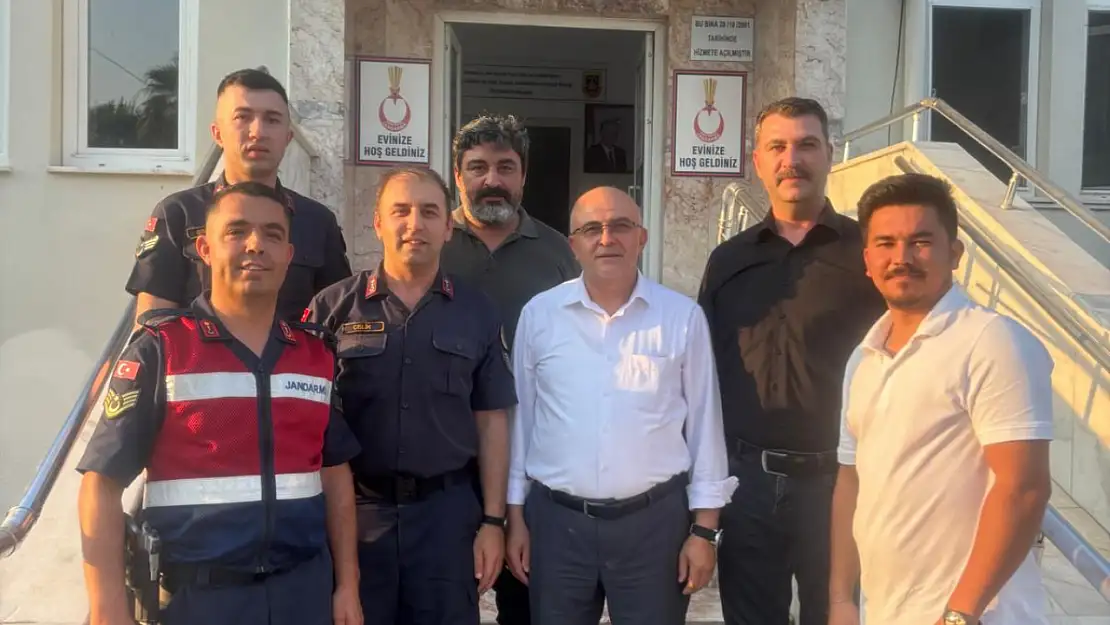 MHP Ortaca İlçe Teşkilatı'ndan Jandarma'ya anlamlı ziyaret