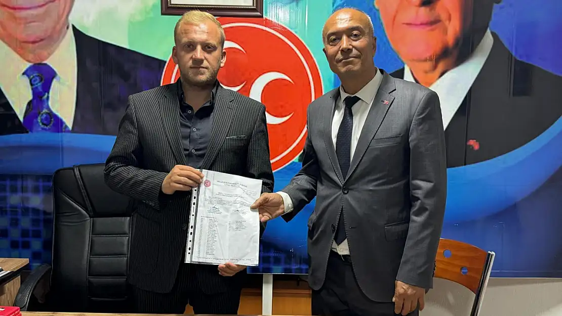 MHP Yatağan İlçe Başkanlığı'na Bülent Çolak atandı