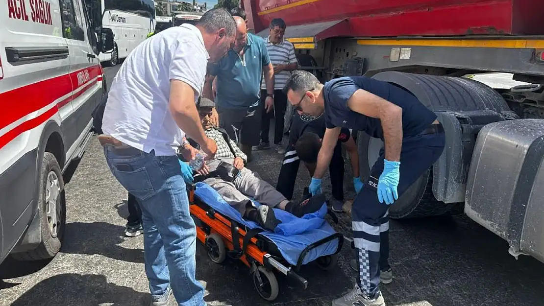 Milas'ta gerçekleşen tır kazasında 1 kişi yaralandı