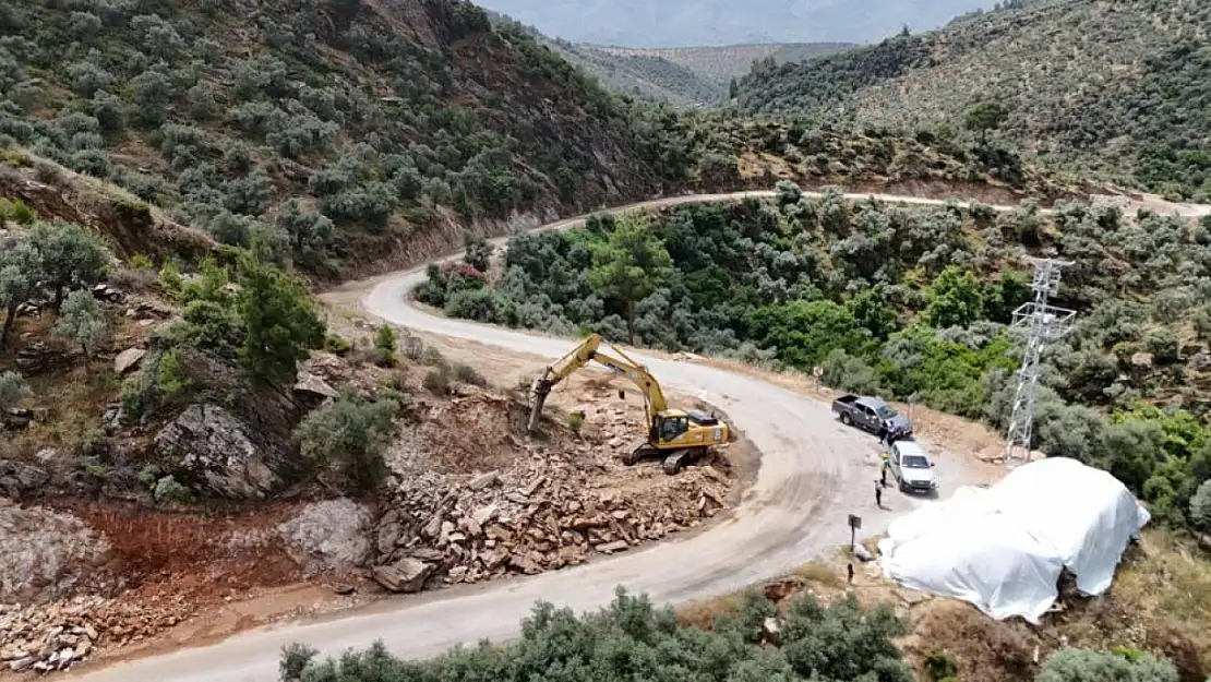 Muğla Belediyesi'nden  Milas Karahayıt'a 14 milyon liralık yol yatırımı