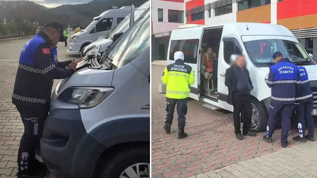 Muğla'da okul servis araçlarına sıkı denetim: Periyodik olarak devam edecek