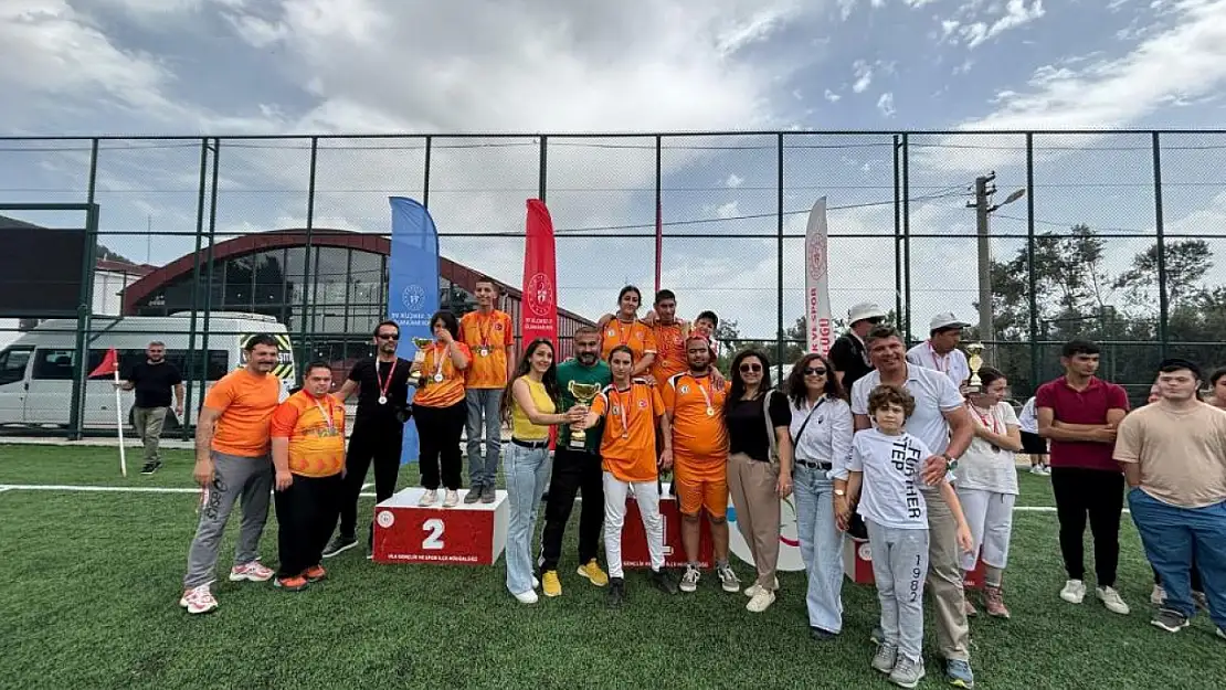 Muğla'da özel sporculara bocce turnuvası düzenlendi