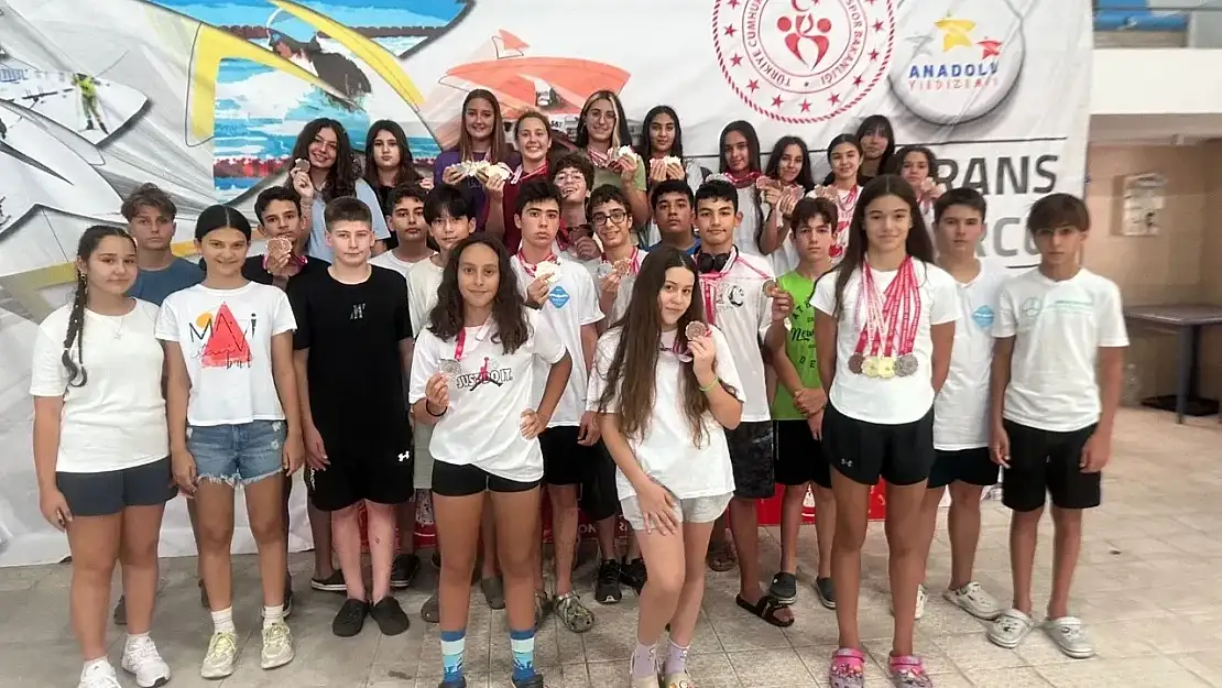Muğla Yüzme Takımı'ndan Afyon'da büyük başarı!