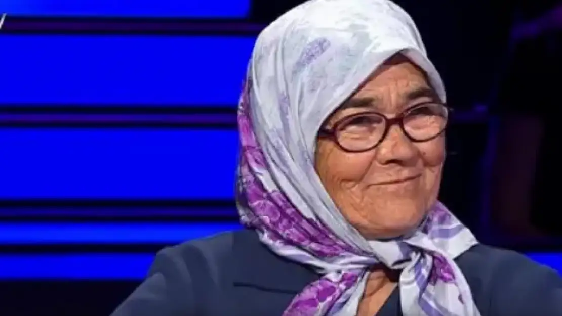 Muğlalı Günay Teyze ''Kim Milyoner Olmak İSter?'' tarışmasında gönülleri fethetti