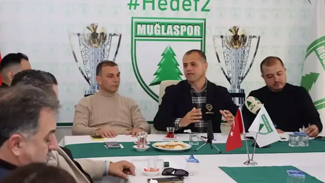 Muğlaspor'da Başkan Kıyanç çağrı yaptı:  Destek istedi!