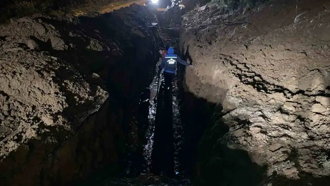 MUSKİ, İçmeler Mahallesi'nde kanalizasyon hattı yeniledi