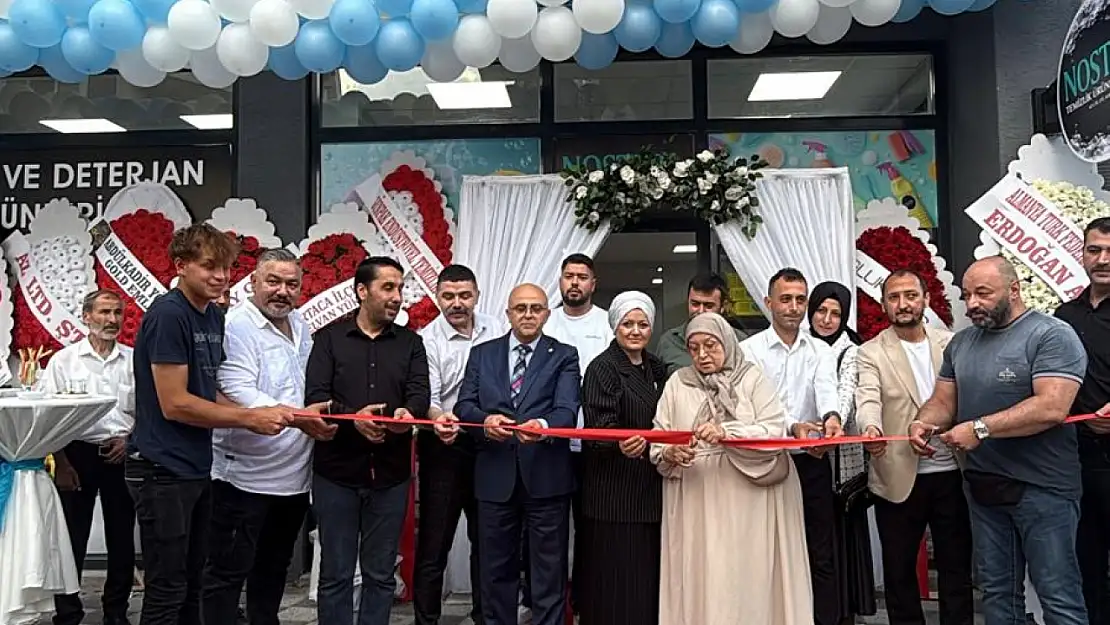 Nostera Temizlik Ürünleri Ortaca'da görkemli açılış ile hizmete başladı