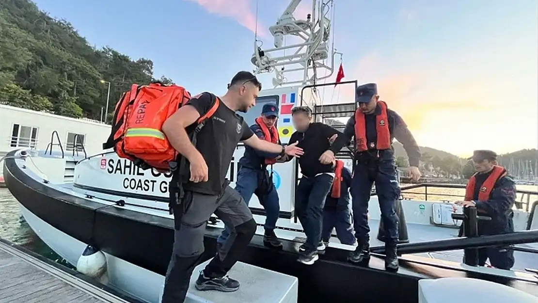 Sahil Güvenlik botları onlar için hareketlendi! Fethiye'de iki kişi kurtarıldı