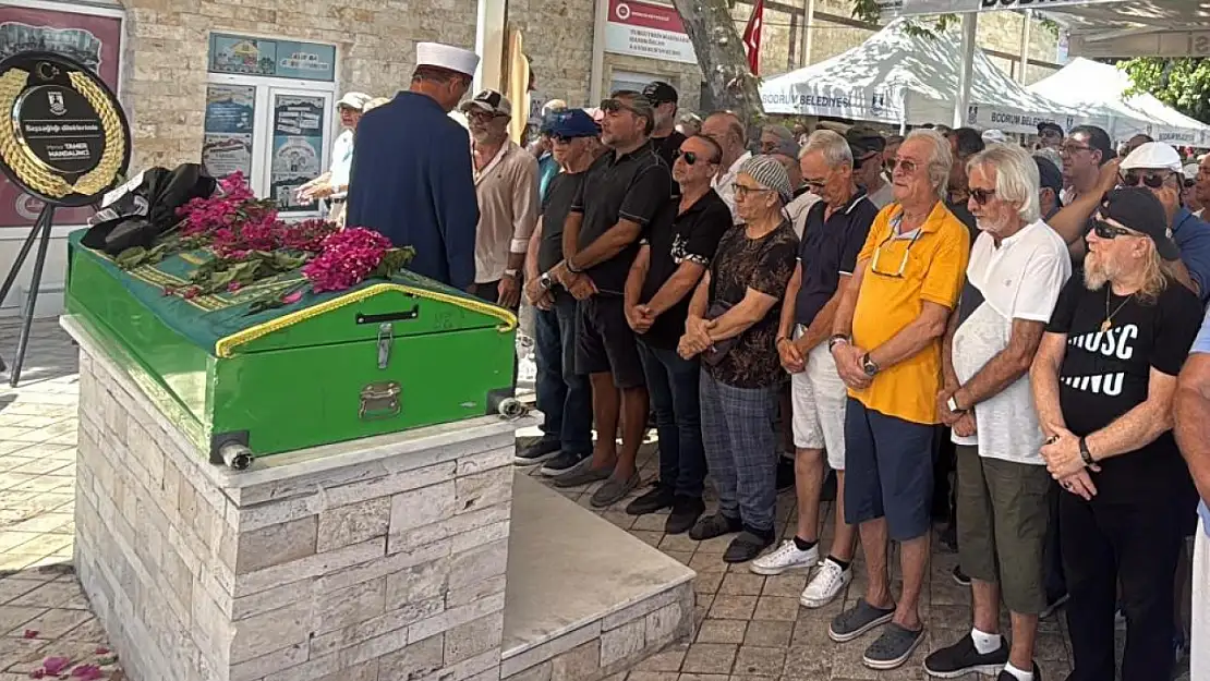 Selçuk Alagöz için Bodrum'da tören düzenlendi