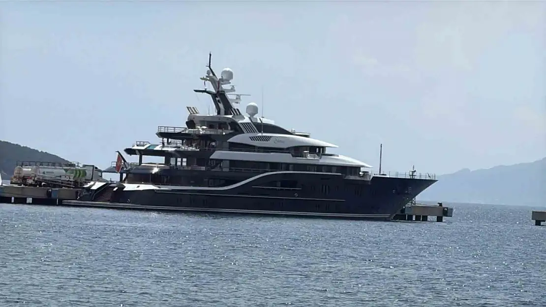 'Solandge' isimli ultra lüks yat Bodrum'da