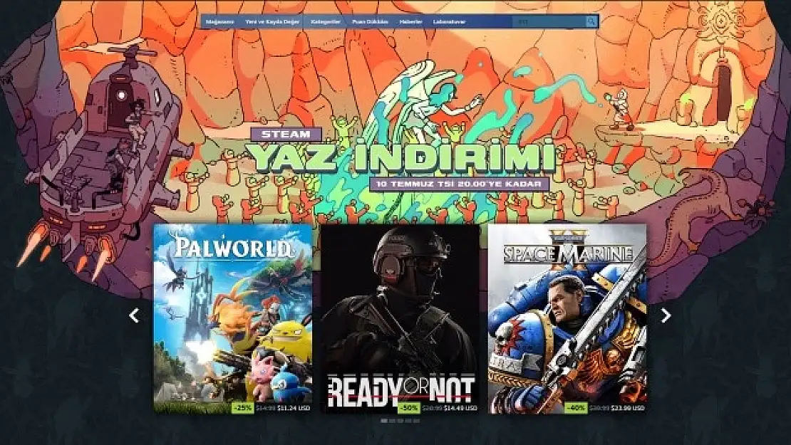 Steam'da akıl almaz yaz indirimi! Oyunlar neredeyse bedava fiyatına