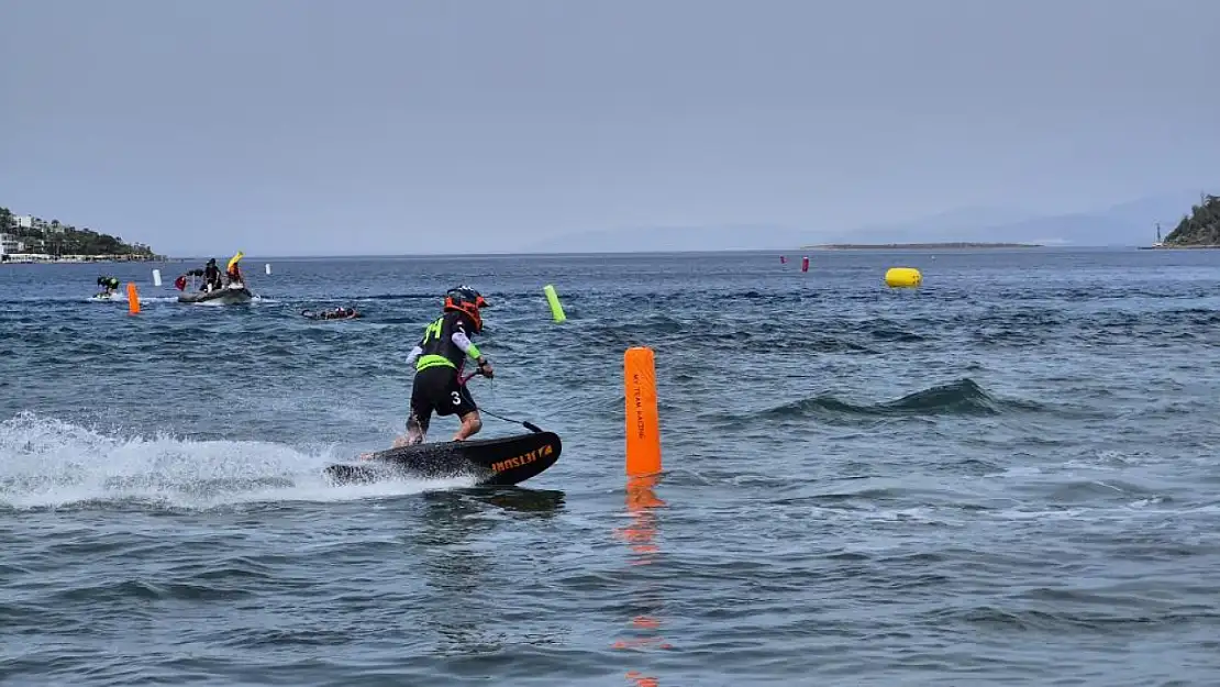 Su Jeti, Flyboard ve MotoSurf Türkiye Şampiyonası Muğla'da başladı