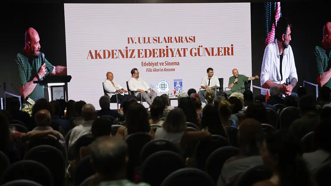 Ünlü isimler Bodrum'daki Akdeniz Edebiyat Günleri'nde buluştu