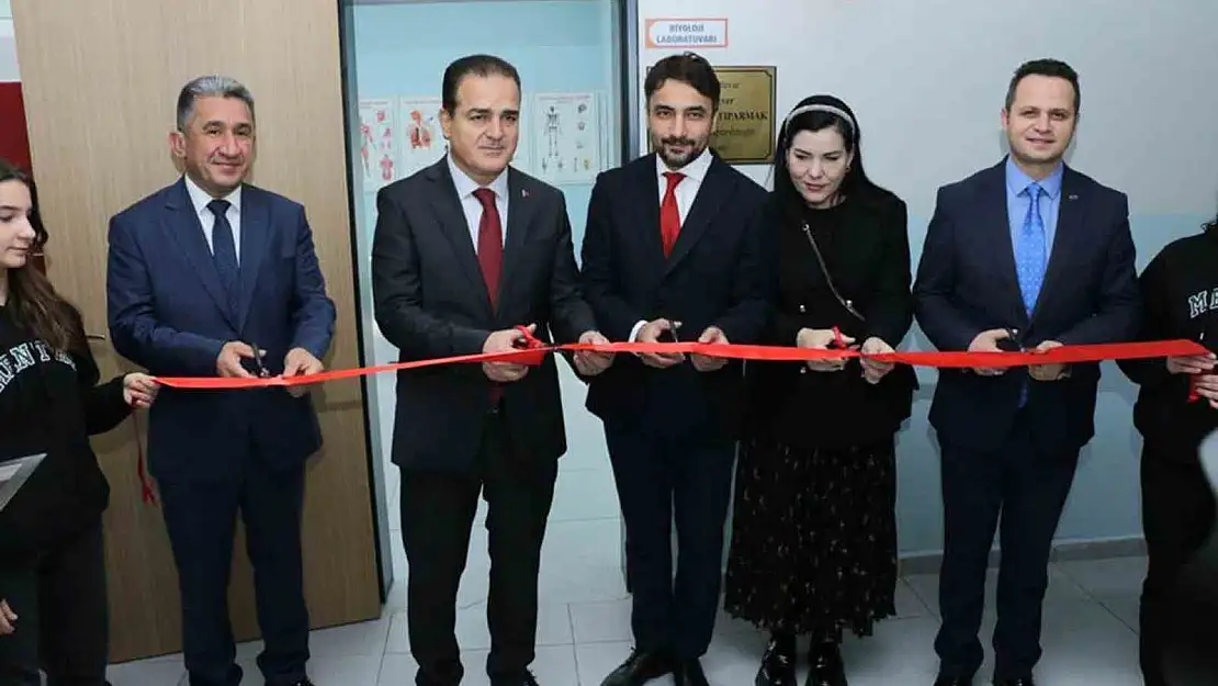 MENETEŞE ANADOLU LİSESİ LABORATUVARI AÇILDI