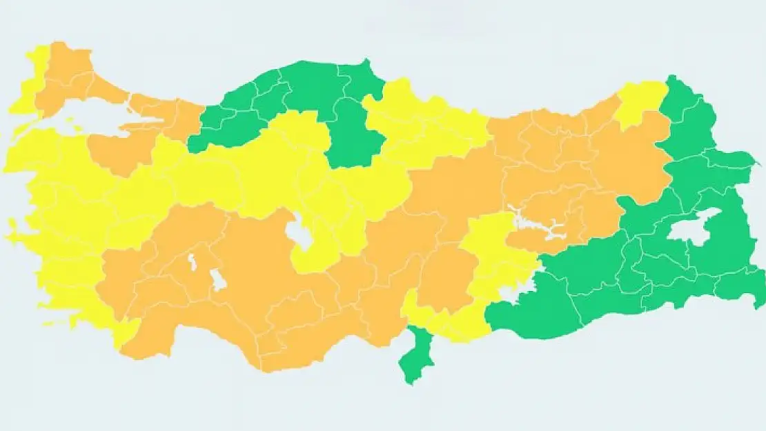 METEOROLOJİ'DEN 29 İLE UYARI GELDİ