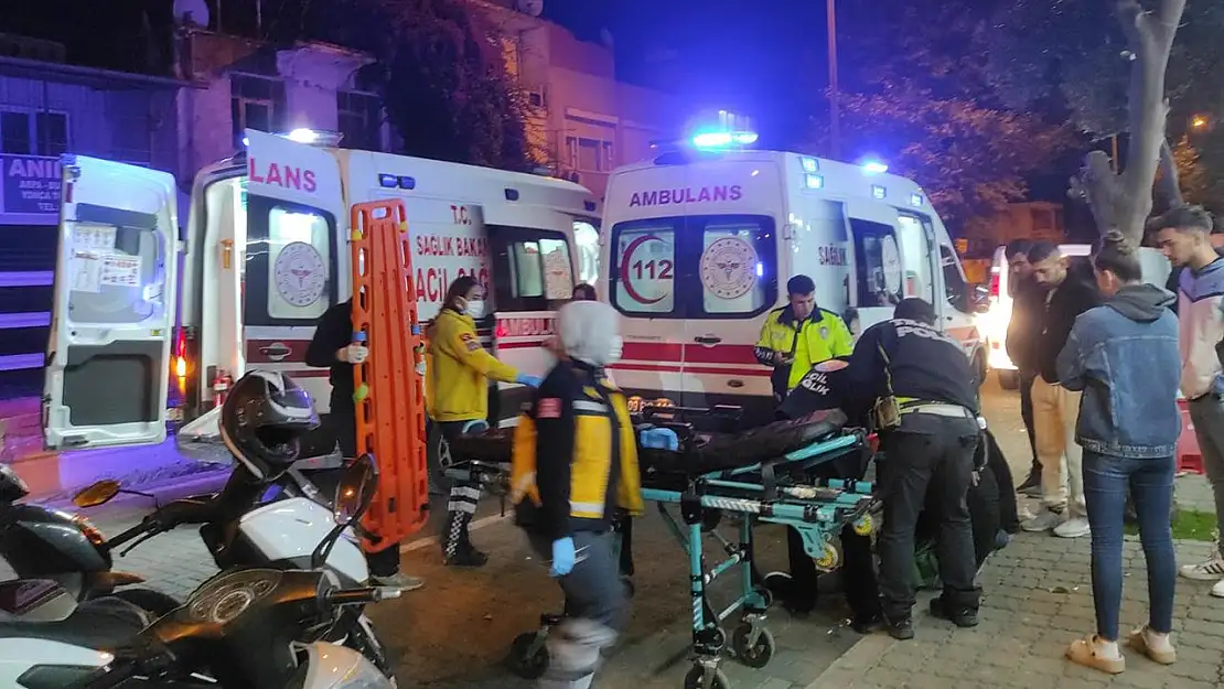 AYDIN'DA İKİ MOTOSİKLET ÇARPIŞTI: YARALILAR VAR