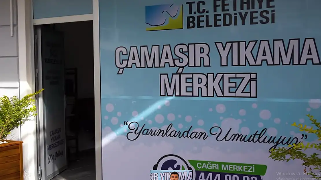 BELEDİYEDEN ÖĞRENCİLERE ÇAMAŞIR YIKAMA MERKEZİ