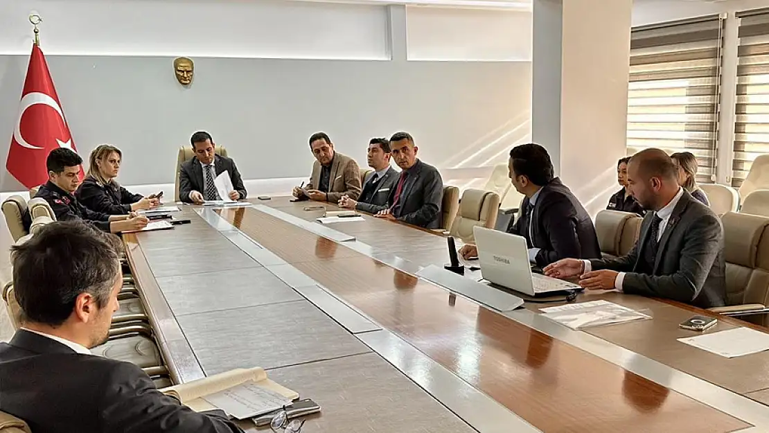ORTACA'DA KADINA ŞİDDET VE ÇOCUK KOORDİNASYON TOPLANTISI YAPILDI