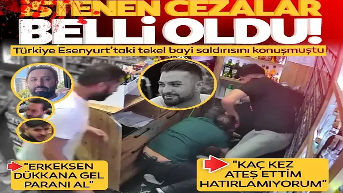 TEKEL BAYİ SALDIRISININ FAİLLERİNE İSTENEN CEZALAR BELLİ OLDU!