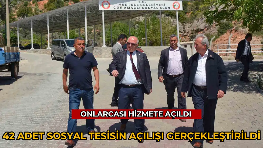 ONLARCA ÇOK AMAÇLI SOSYAL ALAN MENTEŞELİLERİN HİZMETİNDE