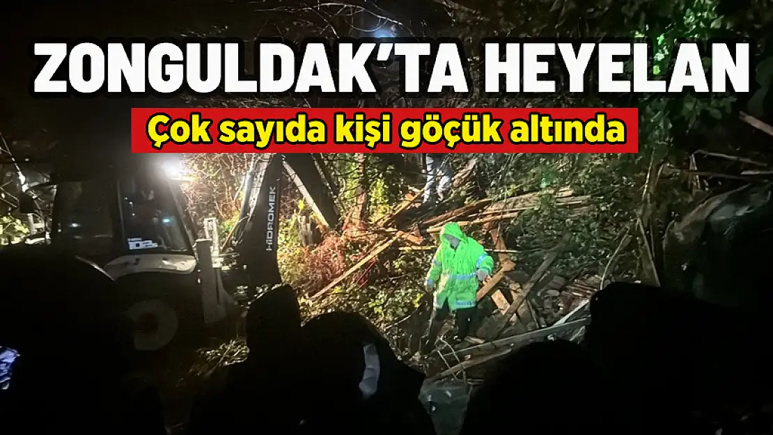 ZONGULDAK'TA HEYELAN: ARAMA ÇALIŞMASINDA FACİA