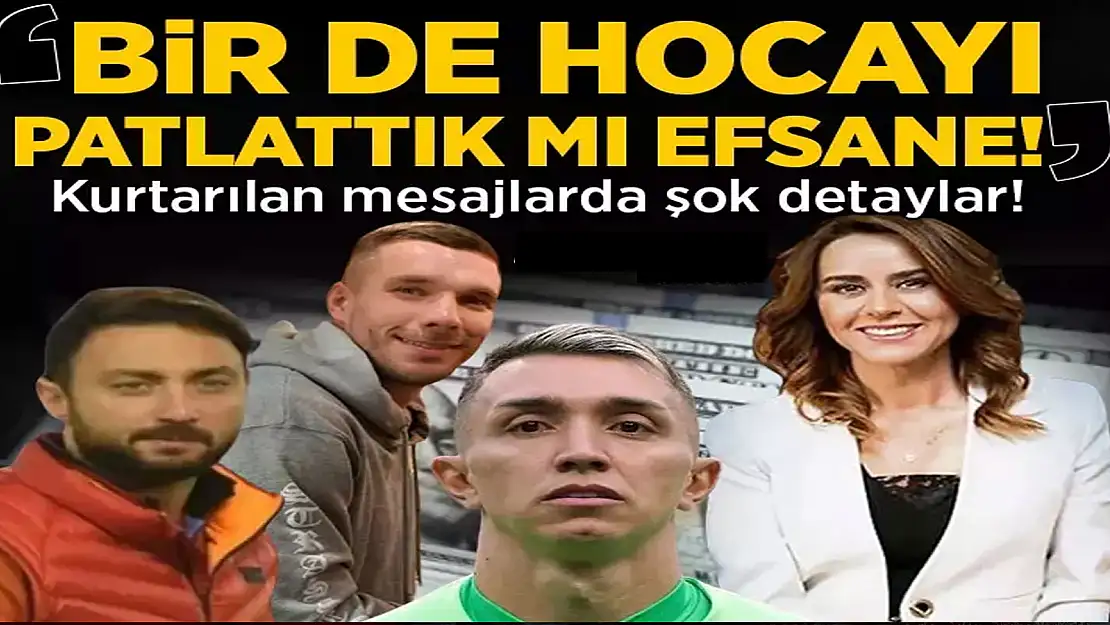 SEÇİL ERZAN'IN TELEFONUNDAN YENİ AYRINTILAR: SEN MUSLERA'YI HALLET