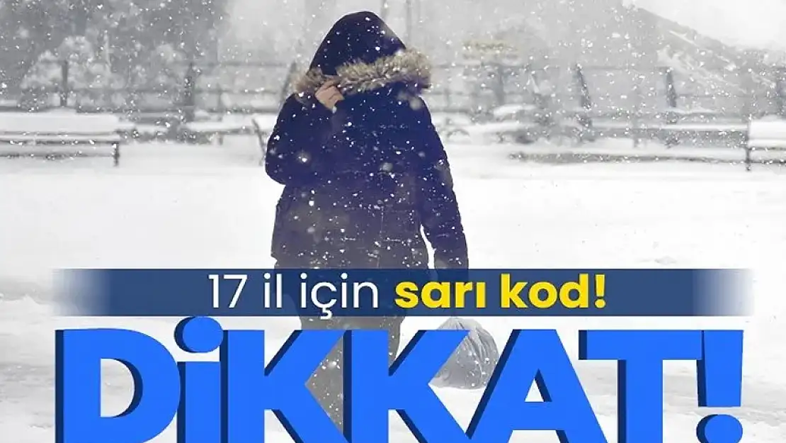 DİKKAT: METOROLOJİDEN O İLLER İÇİN SARI KOD UYARISI!