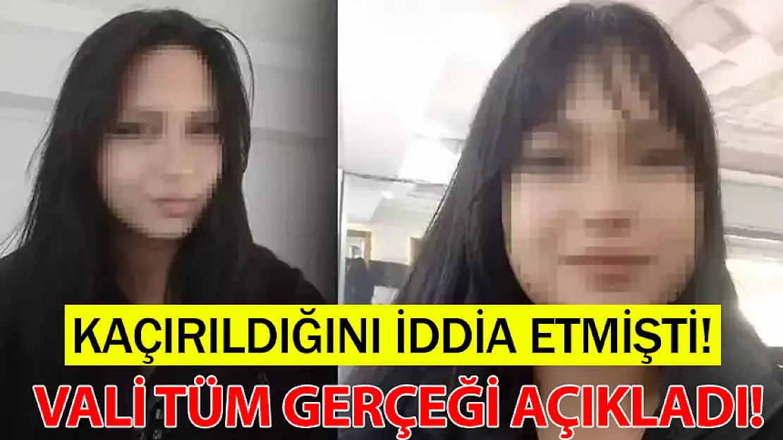 AYDIN'DA KAÇIRILDIĞINI İDDİA EDEN KIZ HAKKINDA GERÇEKLER ORTAYA ÇIKTI!