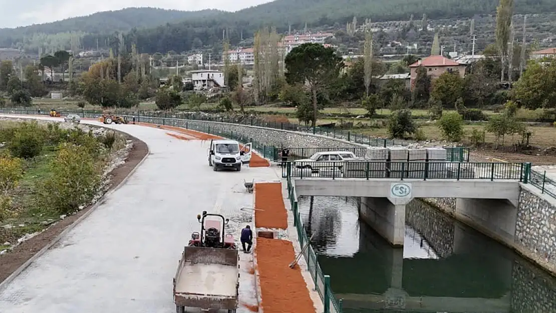 GÖKÇAY CADDESİ YAPIMI TAMAMLANDI