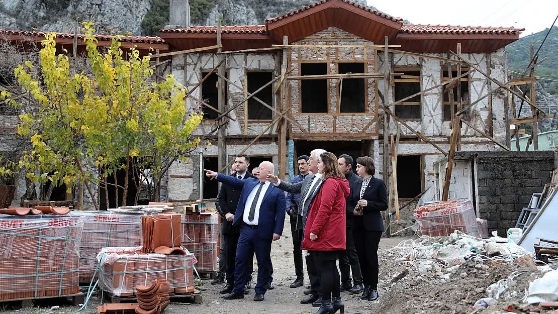 BAŞKAN GÜMÜŞ: KÜLTÜREL MİRASIMIZA SAHİP ÇIKIYORUZ