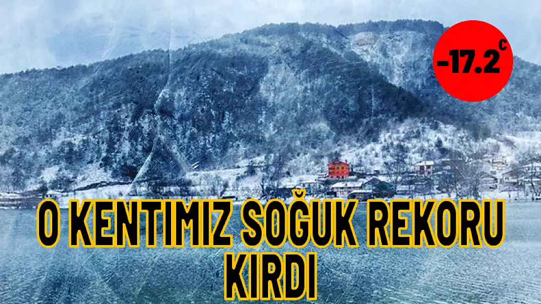 O KENTİMİZ SOĞUK REKORU KIRDI TÜM KENT BUZ TUTTU