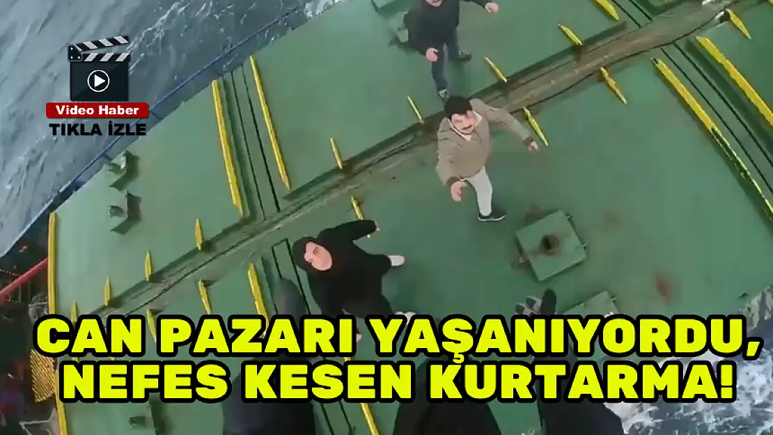 CAN PAZARI YAŞANIYORDU, NEFES KESEN KURTARMA!