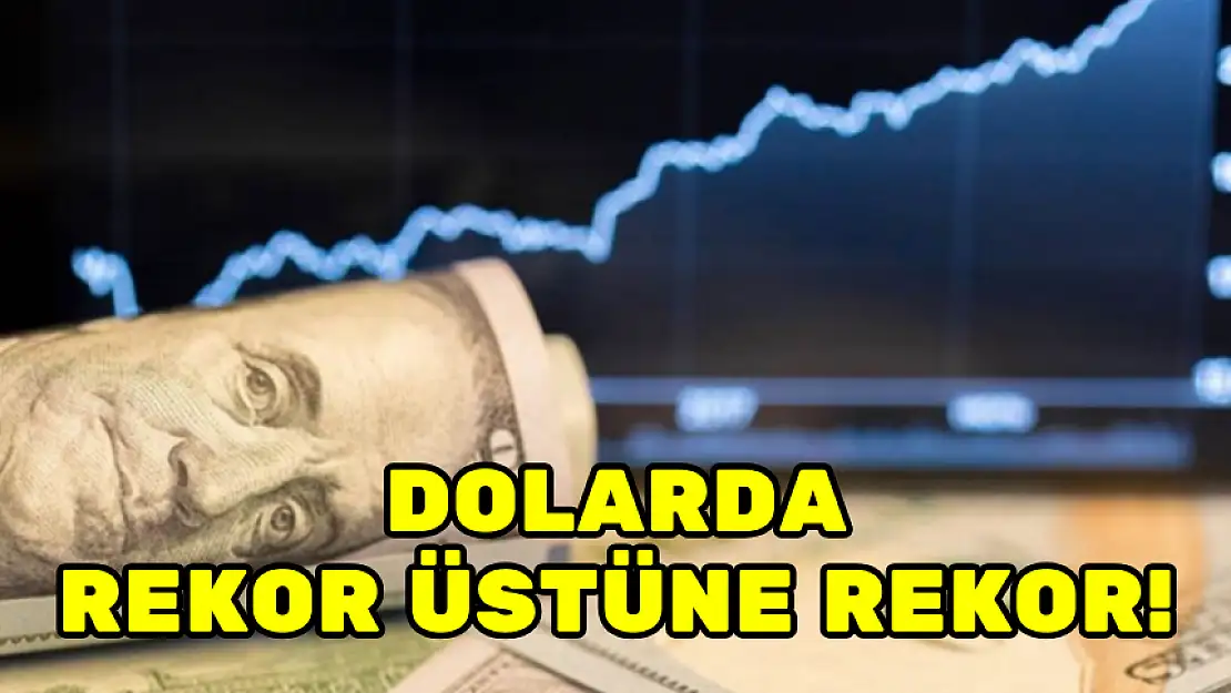 DOLARDA REKOR ÜSTÜNE REKOR!