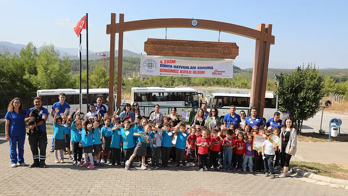 BÜYÜKŞEHİR GEÇİCİ HAYVAN BAKIMEVİ'NE ZİYARETÇİ AKINI