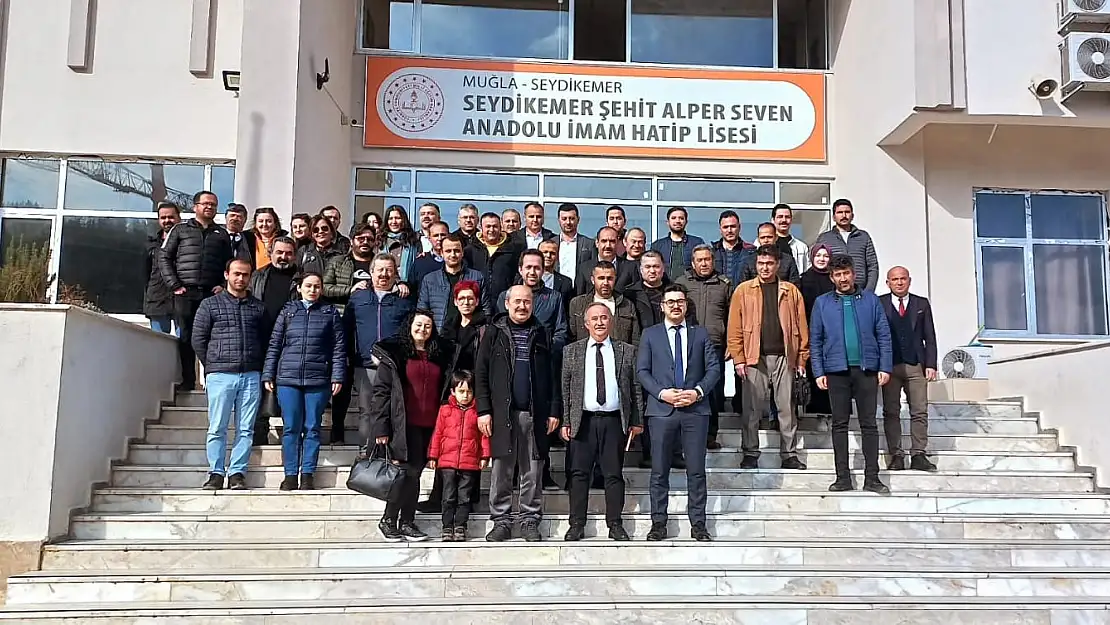SEYDİKEMER'DE OKUL MÜDÜRLERİ TOPLANTISI YAPILDI