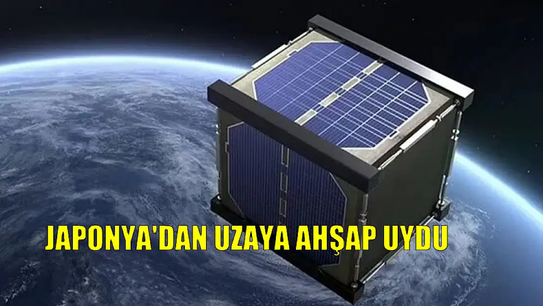 JAPONYA'DAN UZAYA AHŞAP UYDU