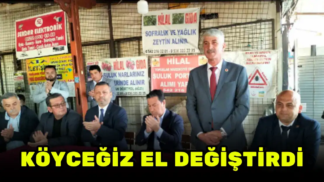 KÖYCEĞİZ'DE BELEDİYE BAŞKANLIĞI EL DEĞİŞTİRDİ