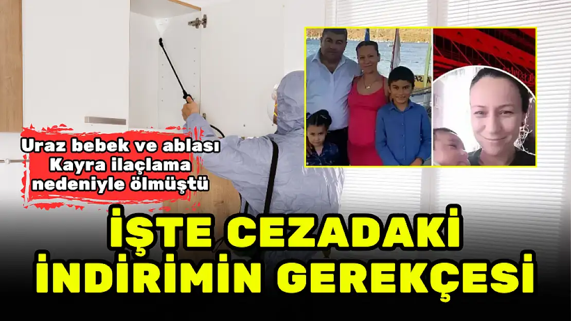 MUĞLA'DA İKİ KİŞİNİN ÖLDÜĞÜ OLAYDA İNDİRİMİN GEREKÇESİ