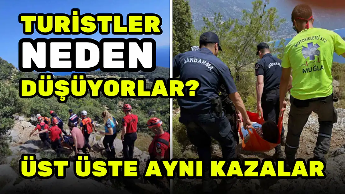 MUĞLA'DA ÜST ÜSTE TURİST KAZASI! KAZALARIN NEDENİ NE?