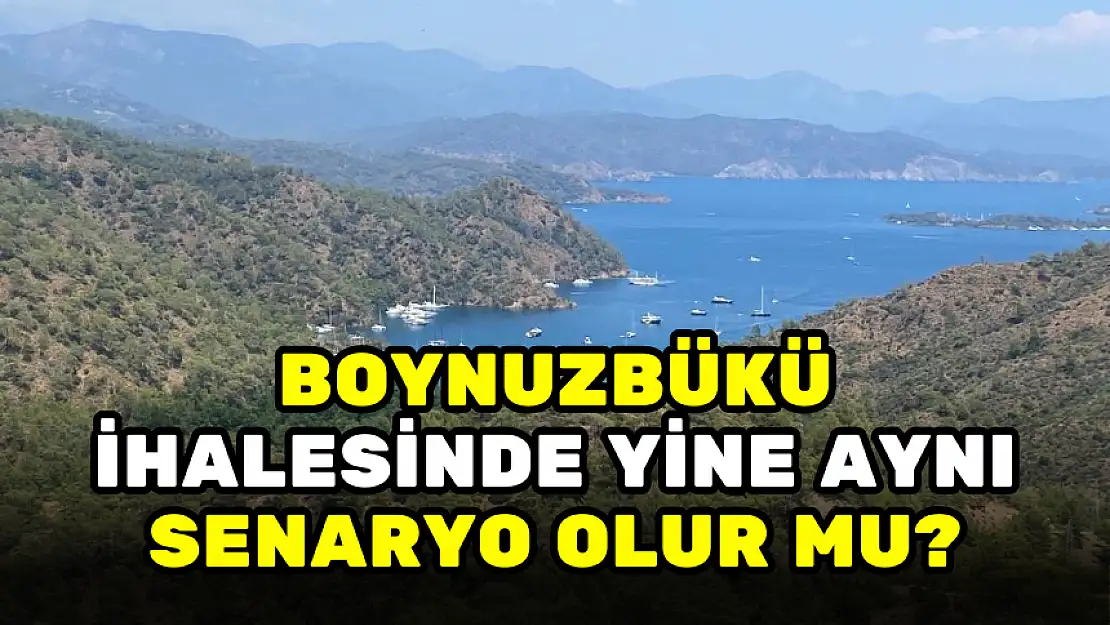 BOYNUZBÜKÜ İHALESİ YİNE ADRESE TESLİM Mİ OLACAK?