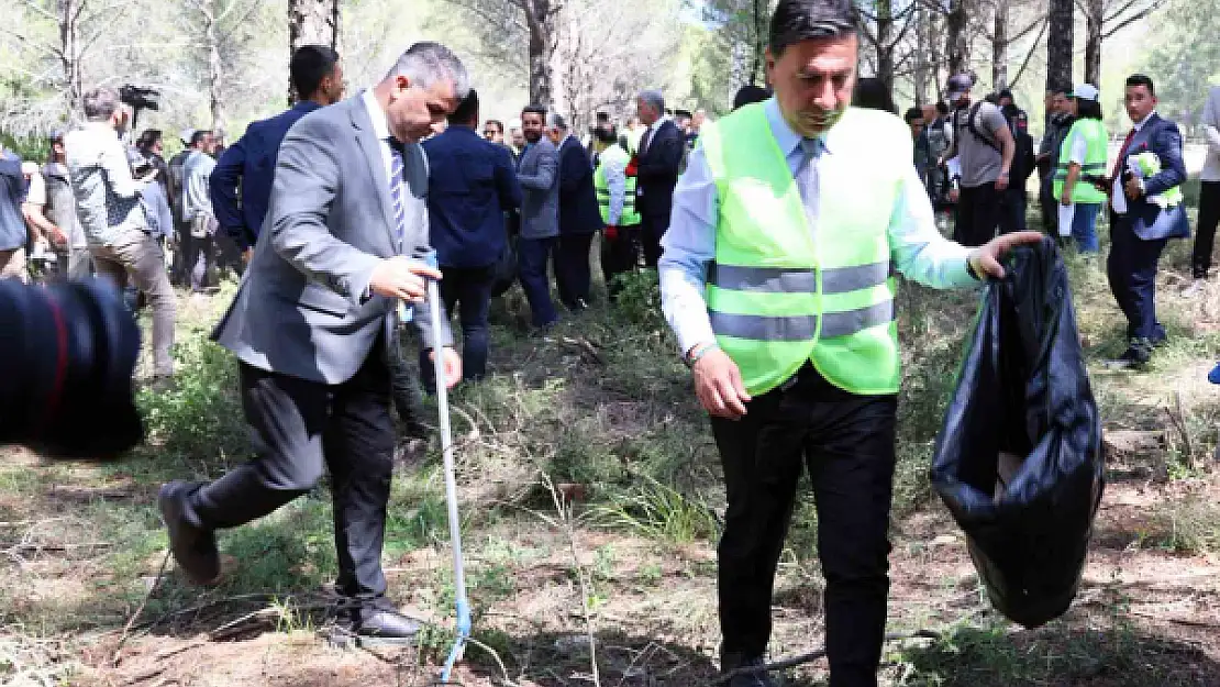 BAŞKAN ARAS'TAN ORMAN YANGINI UYARISI