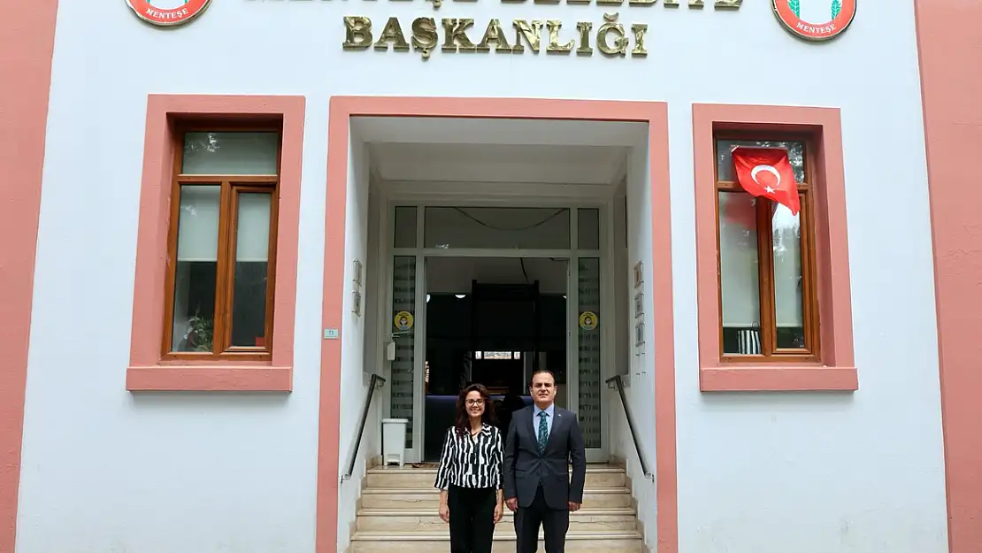 MUĞLA VALİSİ'NDEN, MENTEŞE BELEDİYE BAŞKANI'NA ZİYARET