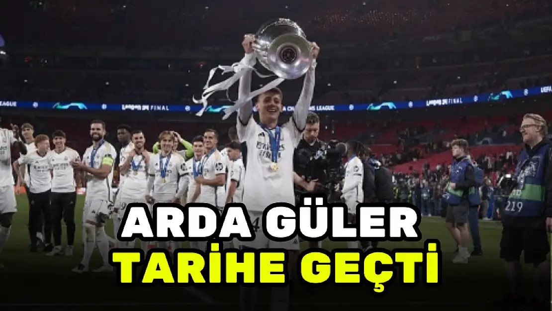 ARDA GÜLER TARİHE GEÇTİ! İLK TÜRK FUTBOLCU OLDU