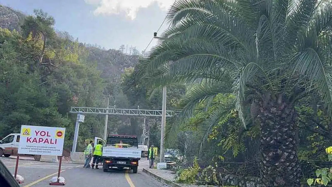MARMARİS'TE OSMANİYE-TURUNÇ YOLU 10 GÜN BOYUNCA TRAFİĞE KAPALI OLACAK!