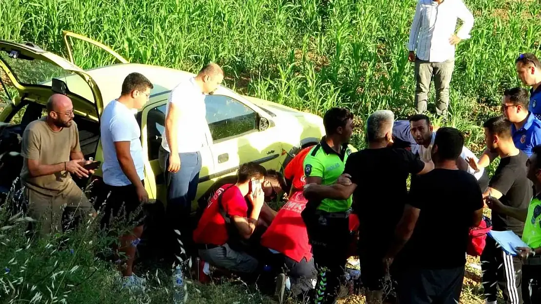 MENTEŞE'DE TALİHSİZ KAZA! HAMİLE KADIN TARLAYA YUVARLANDI