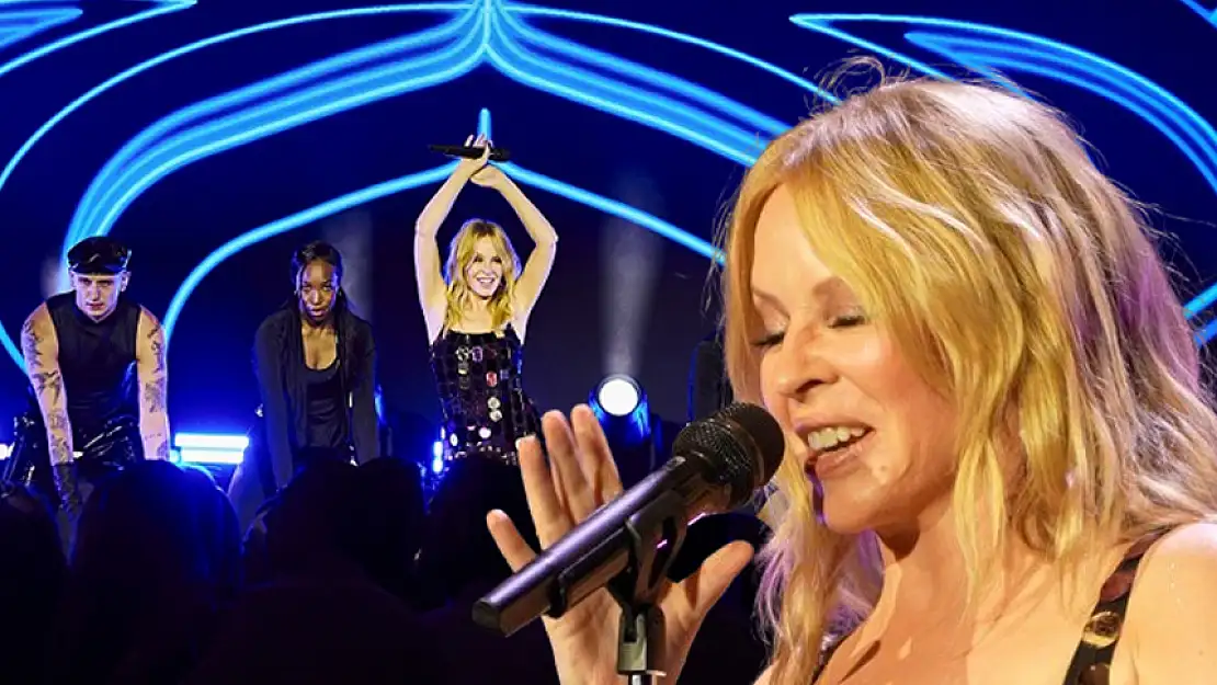 DÜNYACA ÜNLÜ AVUSTRALYALI ŞARKICI KYLIE MINOGUE BODRUM'DA KONSER VERDİ